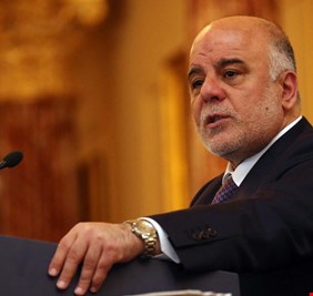 العبادي يتراجع عن تصريحه المتضمن إيقاف رواتب الموظفين ويؤكد توفيرها بالكامل