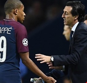 إيمري يكشف رغبة مبابي بالانتقال إلى الدوري الإسباني