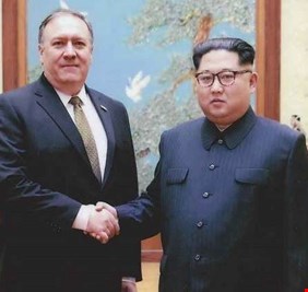 وزير الخارجية الأمريكي: ناقشت مع كيم الضمانات الأمريكية مقابل نزع السلاح النووي