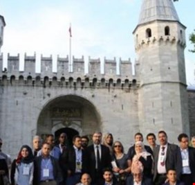 زيارة الصحفين العرب الى متحف التاريخ الاسلامي في اسطنبول