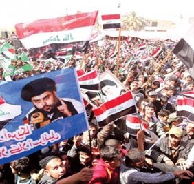 بعد ان كثر الحديث عن تظاهراتهم، وتهديداتهم المسلحة .. الصدر يدعو اتباعه الى عدم التظاهر ، والتهديد