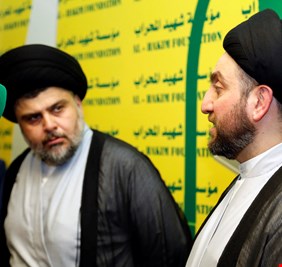 الصدر غير راض عن تحركات الحكيم  ( غير المطمئنة) في الكويت!