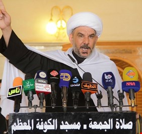 بالفيديو : القيادي في التيار الصدري الشيخ صادق الحسناوي: نحن لسنا تنظيماً اممياً كي نقاتل في سوريا