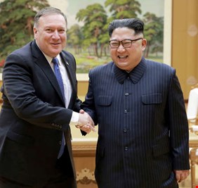 بومبيو يجتمع قريبا مع كيم في كوريا الشمالية