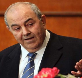 قرار سني بعزل اياد علاوي