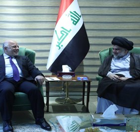 سياسي: العبادي تلقى ضمانة من سائرون لدعمه لولاية ثانية