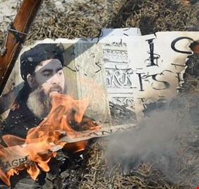 رويترز: مقتل ابن  أبو بكر البغدادي في حمص السورية