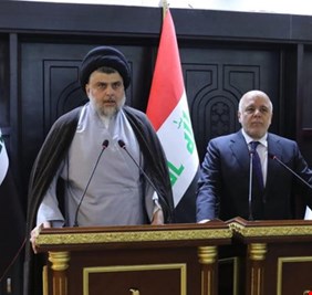 مقرب من الصدر: منعنا سقوط العبادي لمرتين في السابق