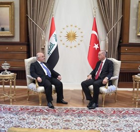 اردوغان للعبادي: العراق سيحصل على حصته الكاملة من المياه