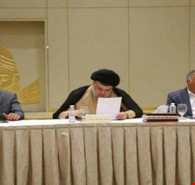 ماذا قال الصدر خلال اجتماع فندق بابل