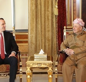 بعد لقاء مصيف صلاح الدين.. بارزاني وماكغورك يتفقان على استمرار  اللقاءات بينهما