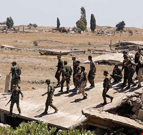 الجيش السوري يطهر تلول الصفا في السويداء الشرقية من 