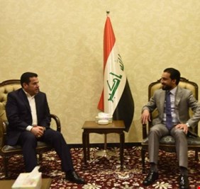 رئيس البرلمان و وزير الداخلية يبحثان ملفات البصرة والقضاء على الارهاب