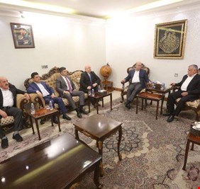 العامري وصالح يبحثان ما وصلت اليه التفاهمات بين الكتل للاسراع بتشكيل الحكومة