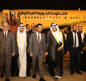 الحلبوسي يصل الى الكويت في زيارة رسمية