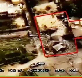 الصور الاولى لمكان استهداف الصواريخ الايرانية لمقر الارهابيين في سوريا