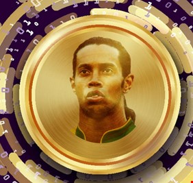 أسطورة كرة القدم البرازيلية رونالدينيو يطلق عملة رقمية خاصة به