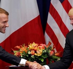 ترامب يبحث مع ماكرون مقتل خاشقجي والوضع في سوريا ومعاهدة الصواريخ