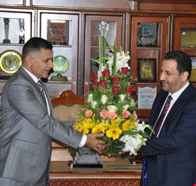 الربيعي يتسلم وزارة الاتصالات من الراشد