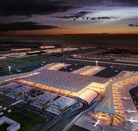 أردوغان يفتتح مطار اسطنبول الجديد