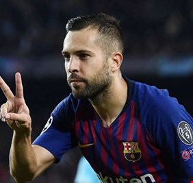 جوردي ألبا يدلي بتصريح مثير بعد الفوز الساحق على ريال مدريد في الكلاسيكو