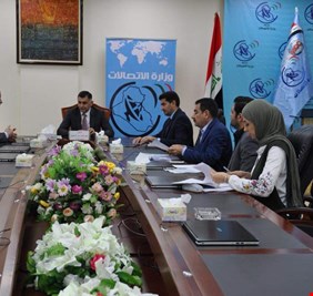 وزير الاتصالات يستقبل وفد تقييم الأداء للامانة العامة لمجلس الوزراء ويبحث معه موضوع الإهتمام بالطبقة بالكادحة