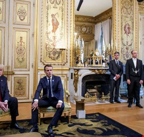 ترامب وماكرون: قضية خاشقجي فرصة لحل أزمة اليمن