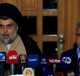 الصدر في رسالة للعامري: هناك صفقات ضخمة تحاك بين بعض افراد الفتح والبناء