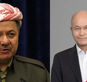 مسعود بارزاني يصل بغداد بعد 