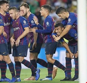 برشلونة يعلن إصابة نجمه بالرباط الصليبي