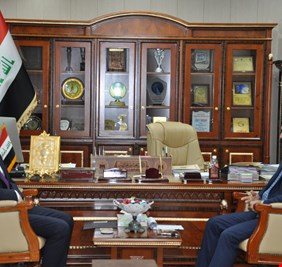 وزير الاتصالات يستقبل السفير الامريكي في العراق