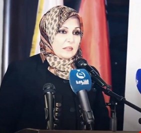 بالوثيقة.. زوج المرشحة لوزارة التربية صبا الطائي آمر بـفدائيي صدام !