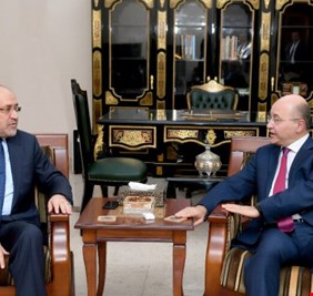 صالح يجتمع بالمالكي ويؤكد وجوب اكمال الكابينة الوزارية واختيار افضل الاسماء لها