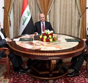 خلال اجتماع الرئاسات الثلاث.. صالح يؤكد على اهمية حصر الخلافات ضمن المؤسسات الدستورية