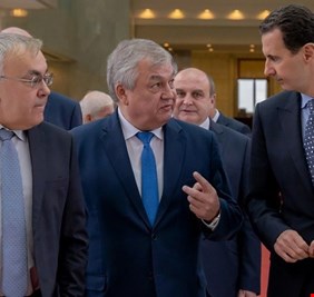 الأسد يبحث مع وفد روسي رفيع تشكيل اللجنة الدستورية السورية