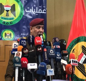 قائد عمليات بغداد يعلن تفكيك شبكة إرهابية كبيرة