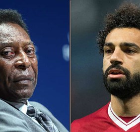 بيليه يشيد بصلاح ويكشف فرص منتخب مصر في الفوز بكأس العالم