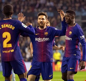 نجم برشلونة يعود للقائمة قبل لقاء سيلتا فيجو