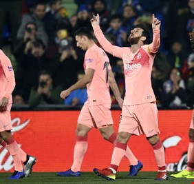 برشلونة يبتعد في صدارة 