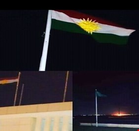 مكتب عبد المهدي يصدر بياناً بشأن رفع العلم الكردستاني في مقرات حزبية بكركوك