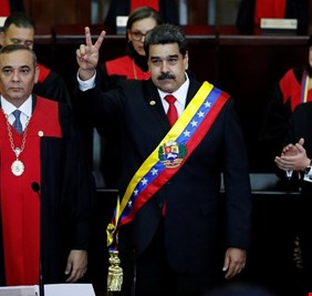 وسط ضغوط من الخارج.. مادورو يؤدي اليمين رئيسا لفنزويلا