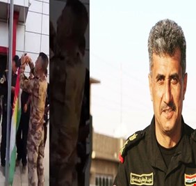 مكافحة الارهاب بقيادة الفريق عبد الوهاب الساعدي تنزل اعلام كردستان في كركوك، والاتحاد الوطني يحذر عبد المهدي !