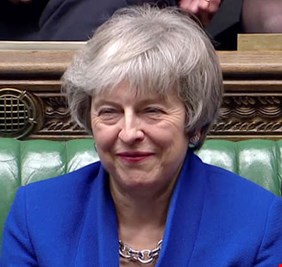 مجلس العموم البريطاني يرفض حجب الثقة عن حكومة ماي