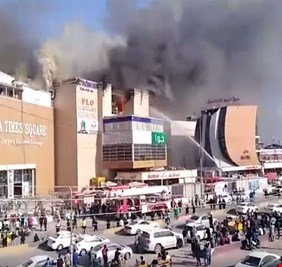 مصدر يكشف من يقف وراء حريق البصرة تايمز