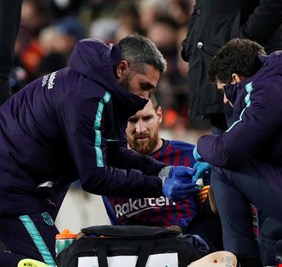 ميسي مهدد بالغياب عن 