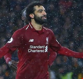 صلاح يفوز بجائزة لاعب الشهر في الدوري الإنجليزي