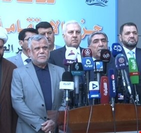 العامري يكشف عن حديث سري مع العبادي بشأن القوات الأمريكية