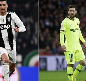 المنافسة بين ميسي ورونالدو تتجدد في ثمن نهائي 