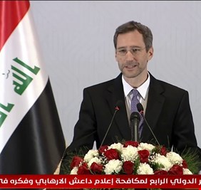 السفارة الاميركية تشيد لأول مرة بتضحيات الحشد الشعبي في المعركة ضد داعش