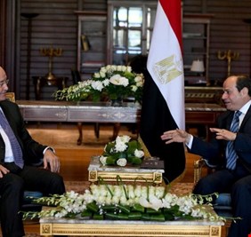 غياب العلم العراقي في لقاء برهم صالح والسيسي يثير الاستغراب